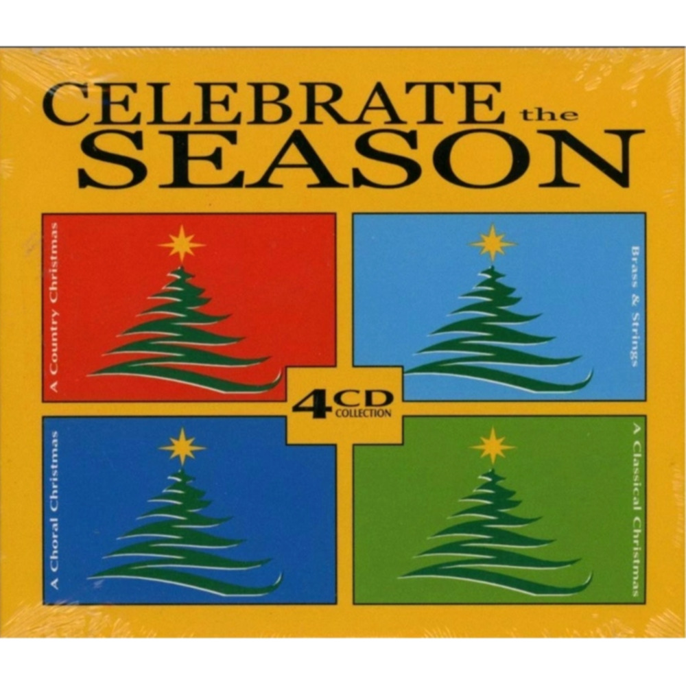 Celebrate the Season 4 Christmas CD Box Set 2003 Country Classical Various Artis